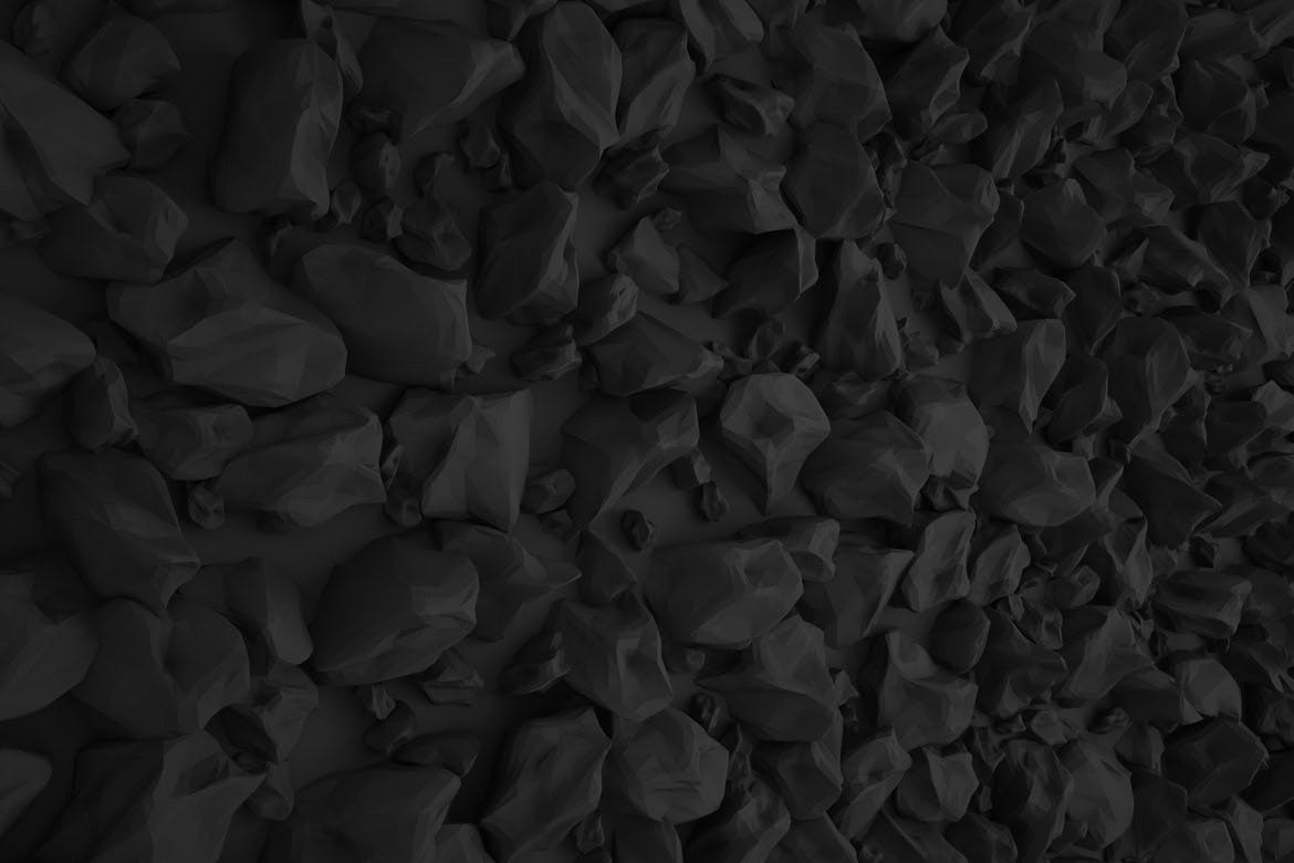 简约3d黑色几何图案背景背景图素材v1 simple 3d black backgrounds 1