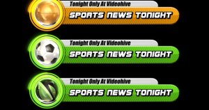 体育新闻字幕条AE视频素材 Sports Broadcast Lower Third Pack