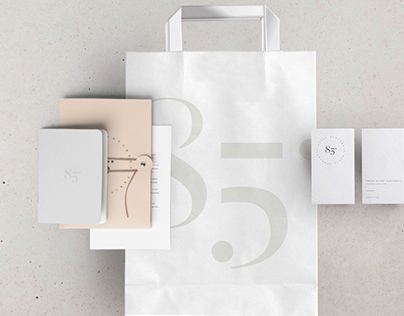 85° PARIS Logo + packaging design
