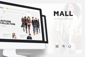 多用途电子商务购物网站响应式Joomla模板 Mall — Multi-Purpose eCommerce Responsive Template