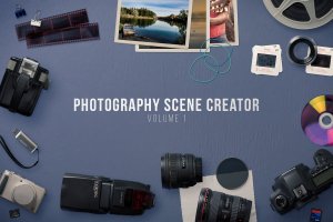 摄影主题场景设计套件v1 Photography Scene Creator Volume 1