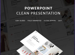 PowerPoint 幻灯片模版素材 Presentation 120+Slides