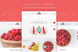水果生鲜超市网上商城Shopify主题模板 Foodly – One-Stop Shopify Grocery Shop