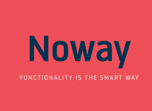 优秀高端品牌设计英文字体 Noway Font
