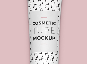 护肤品软管类包装样机 Cosmetic Tube Mockup