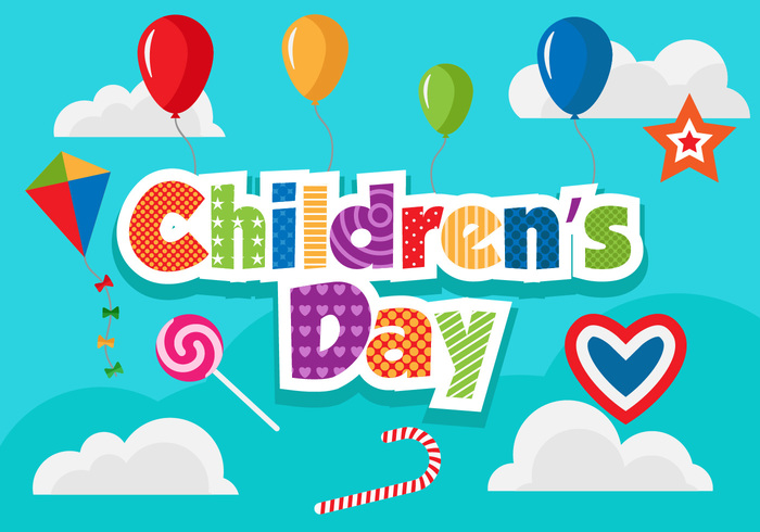 六一儿童节矢量素材合集 Happy Children's Day Vectors