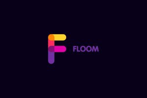 创意字母F-Logo标志设计模板 Floom – Letter F Logo