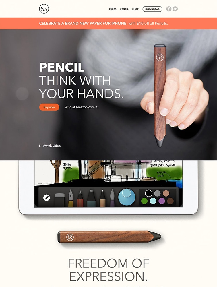 Pencil by FiftyThree