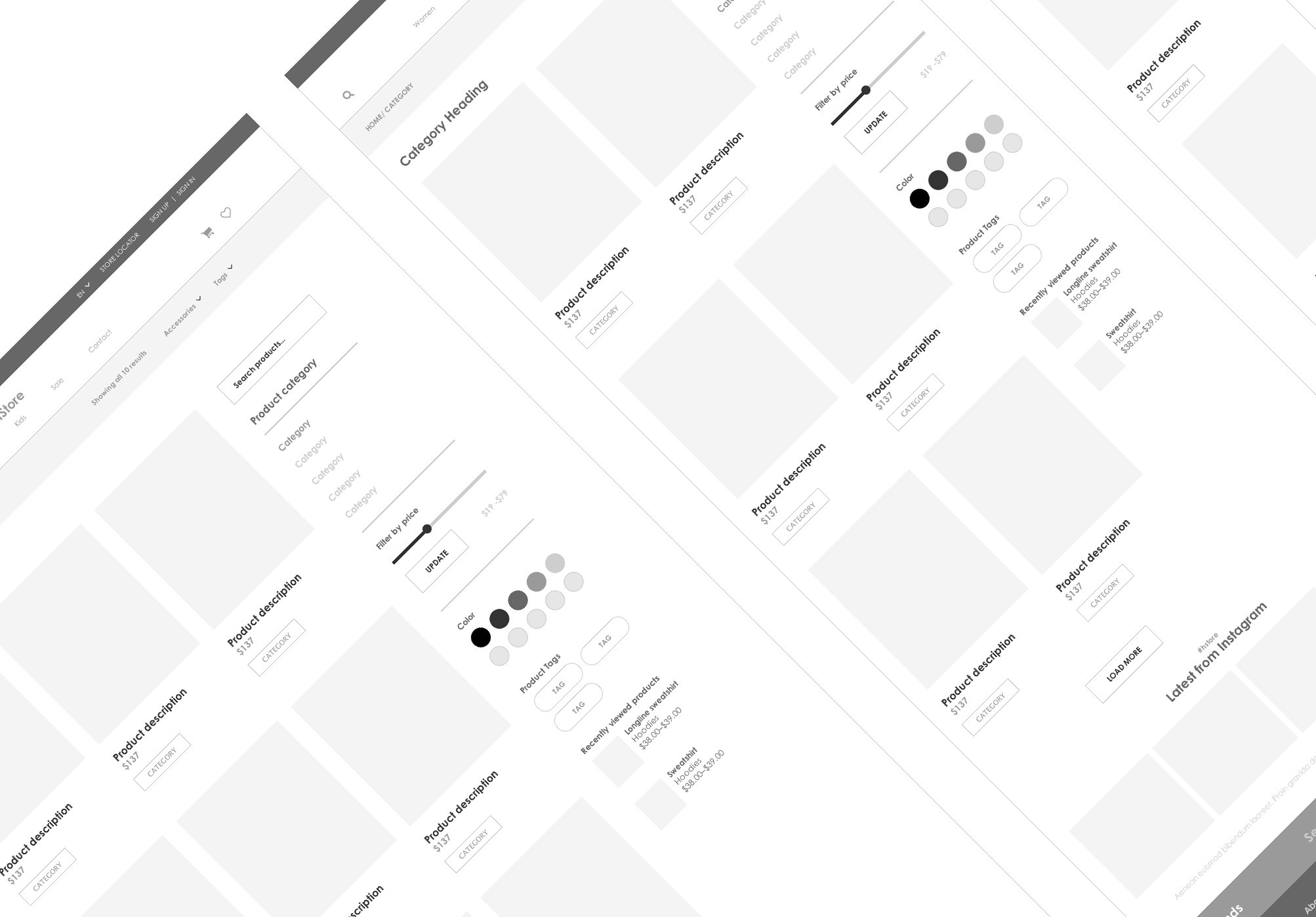 分享2个Axure原型模板网站-即时设计