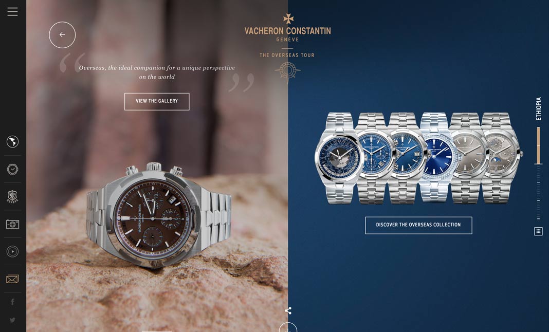 Vacheron Constantin Overseas website