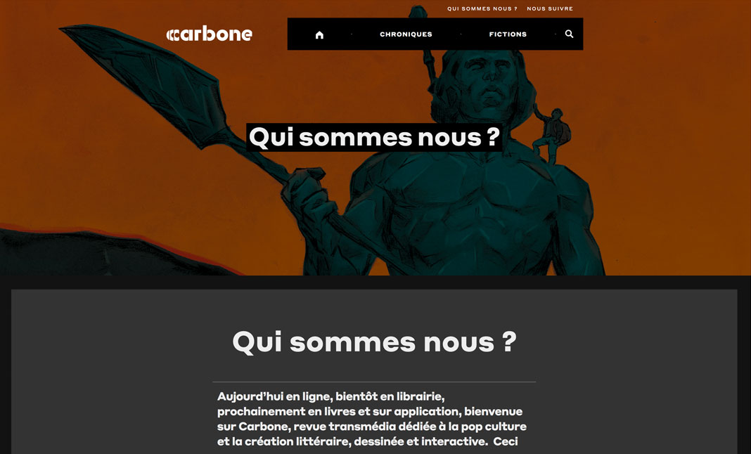 Carbone website