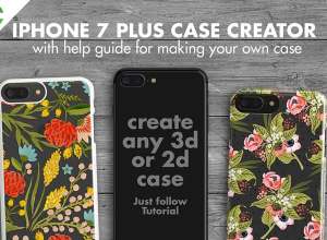 iPhone 7 手机保护壳保护套展示样机 Iphone 7 Plus Case Creator
