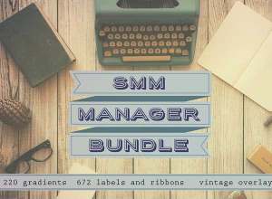 网站设计元素包 SMM manager Bundle
