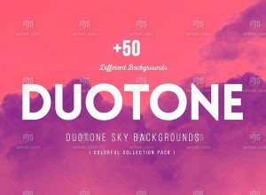双色调天空背景素材集 +50 Duotone SKY Backgrounds