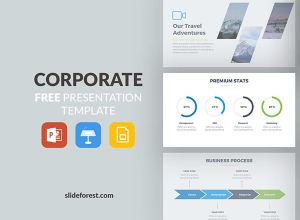 一套商务版免费PPT模板 Corporate Free Presentation Template
