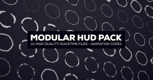 模块化HUD高清视频素材包 Modular HUD Pack