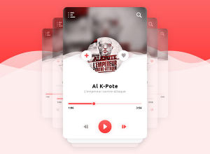 音乐APP UI 设计 Music Player UI Design