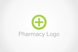 简约的药店/诊所Logo模板