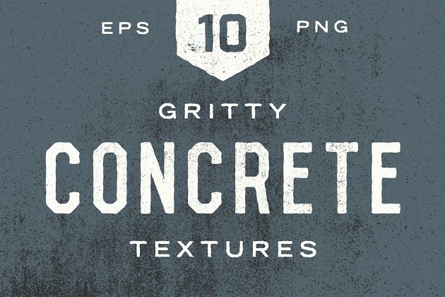 砂砾混凝土结构建筑材质纹理合集 Gritty Concrete Textures