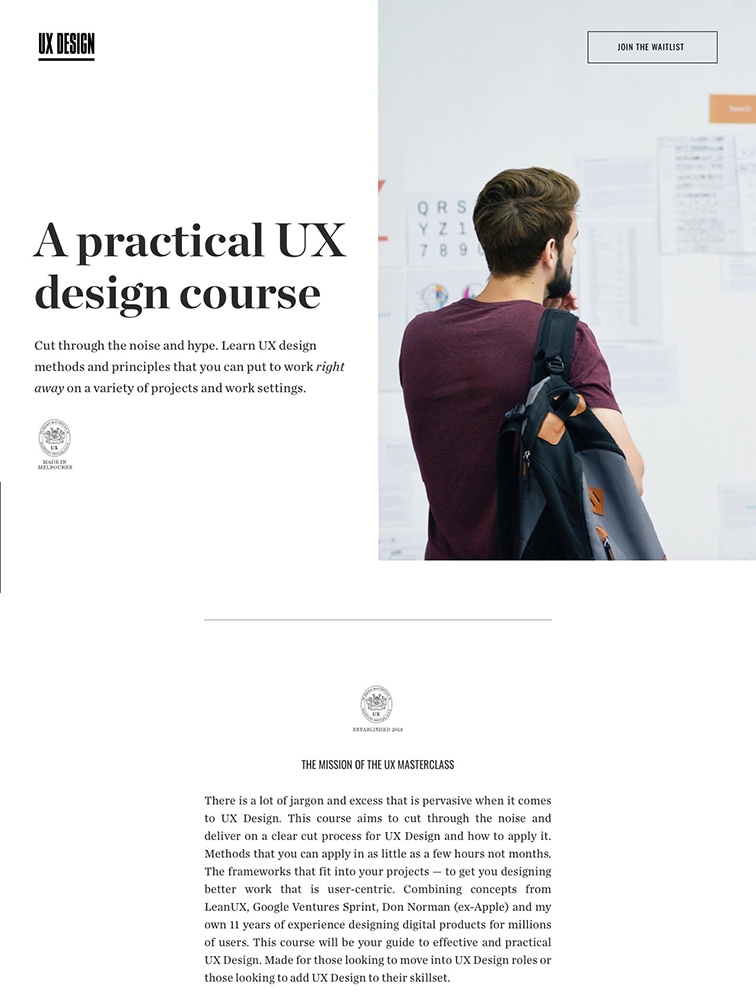 UX Design Masterclass