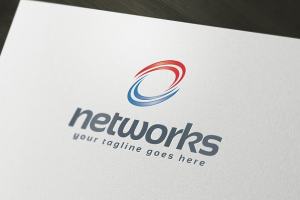 新兴互连网企业Logo模板 Networks Logo Template