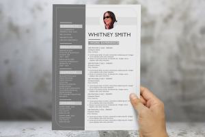 现代专业三合一简历包  Modern 3 in 1 resume pack