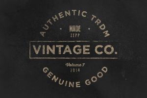 一批复古标签及Logo模板素材 Vintage Labels & Logos Vol.7