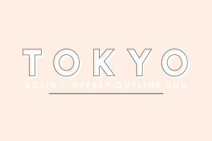 东京热？NO, 只是一款无衬线英文字体 Tokyo | A Designer Font Duo