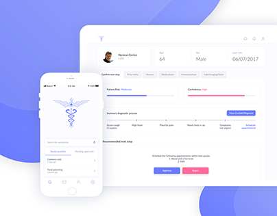 UI/UX for Web and Mobile Health analytics apps