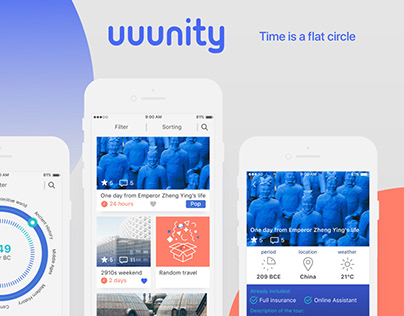 Uuunity App for Time Traveler