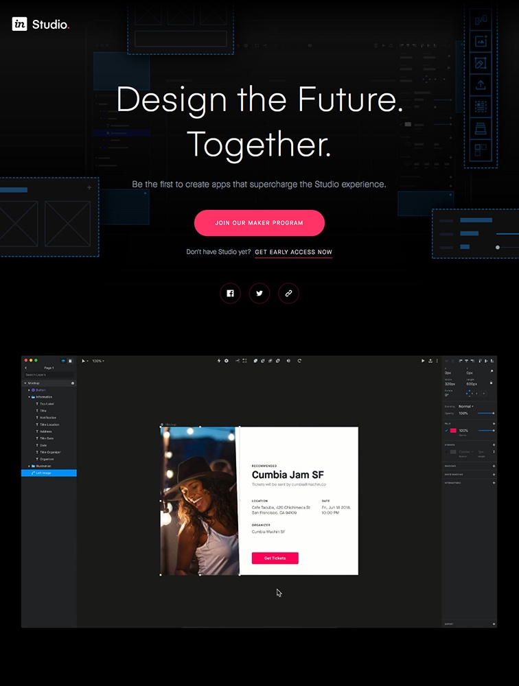 InVision Studio Platform