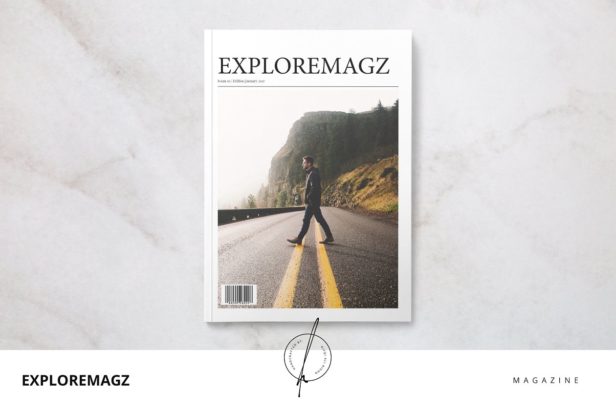 旅行主题杂志模板 Exploremagz Magazine