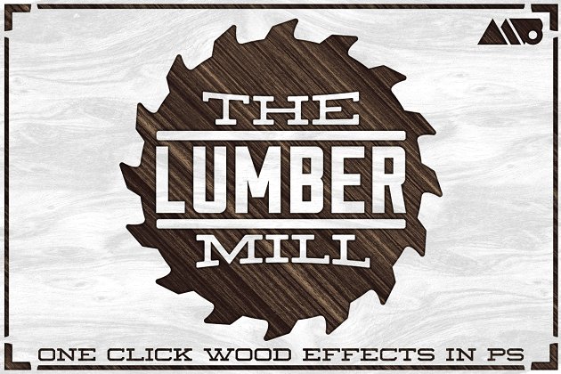 20款惊人的高分辨率木材纹理 The Lumber Mill – Photoshop Wood Kit