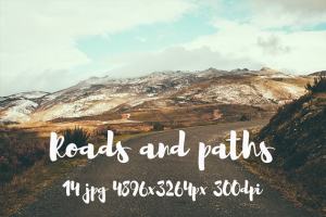 公路&小路山路高清照片合集 Roads and paths photo pack