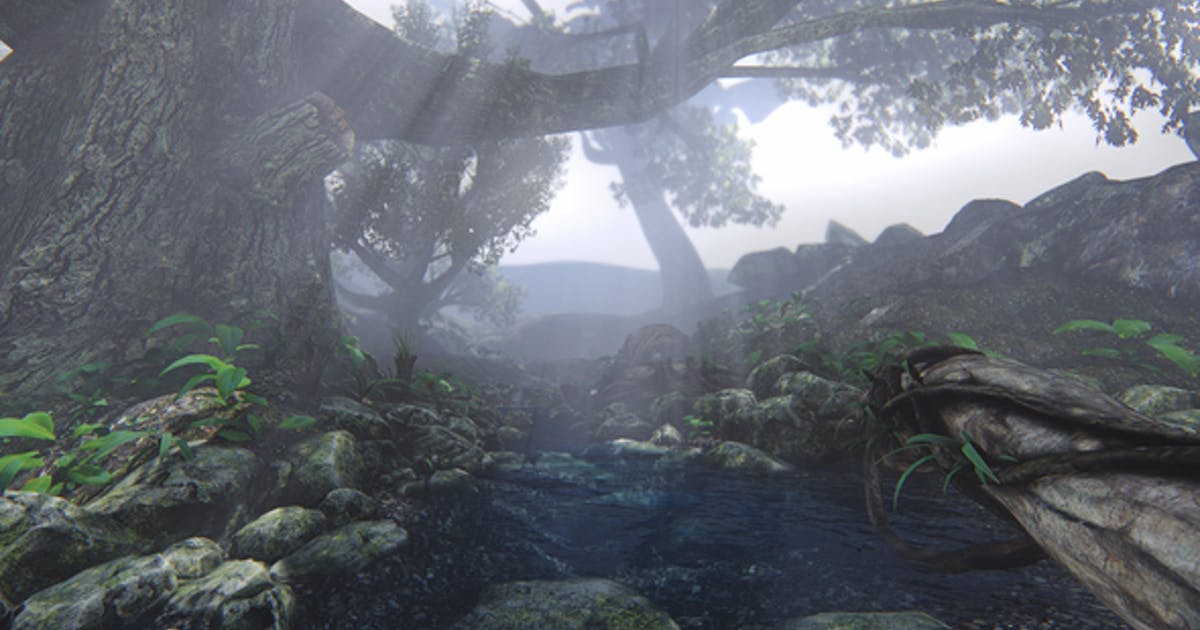 森林场景游戏动画高清视频 Forest