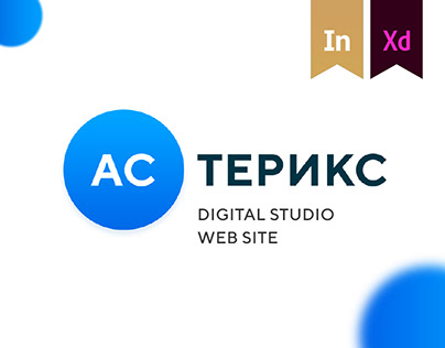 Asterix digital studio website design