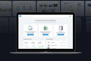 网站后台管理控制界面UI设计模板 Dashboard UI Kit | Admin Template  & UI Framework