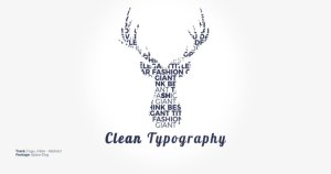 时尚简约社交媒体标题排版AE模板 Clean Typography