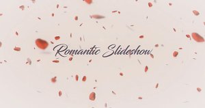 浪漫主题幻灯片视频AE模板 Romantic Slideshow