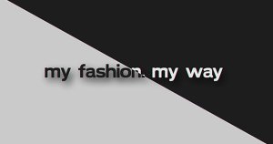 时尚人物模特特写节目AE模板 My Fashion My Way