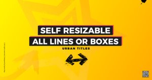 高亮字幕条动画特效视频模板[for Motion&FCPX] Box Titles – Self Resizing
