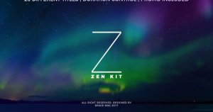 时尚炫彩动画视频标题AE模板 Zen Kit (Titles Pack)