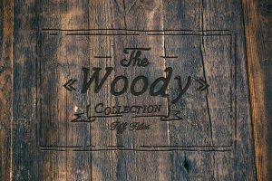 真实木纹背景纹理大礼包 The Woody Collection