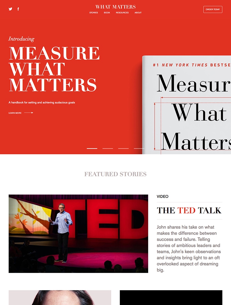 Measure What Matters