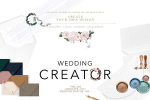500+ 婚礼展示样机下载 WEDDING – SUPER CREATOR. 500+ [psd,png,jpg] 4.27 GB