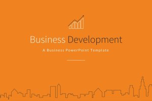 业务发展规划方案PPT幻灯片设计模板 Business Development PowerPoint Template