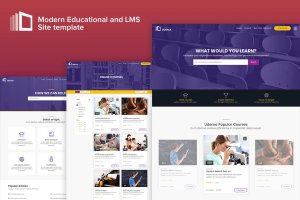 现代教育网站HTML模板 Udema – Modern Educational Site Template