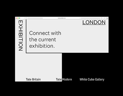 Experimental London Exhibition – Visual Identity