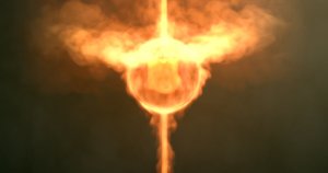 3D烟雾火球火焰效果Logo演示AE模板 Fireball Logo Reveal