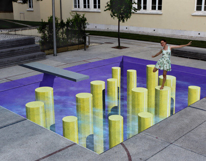 3D installation in Lisbon